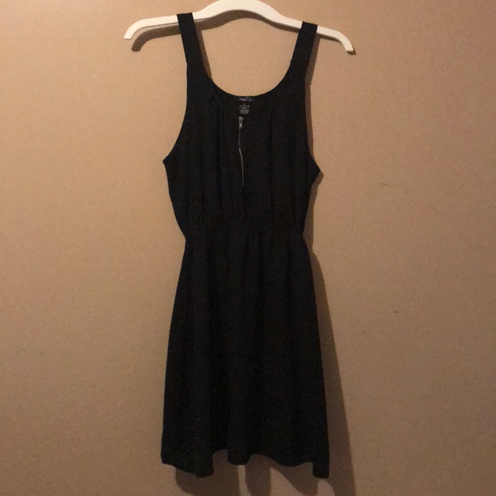 simple black dress